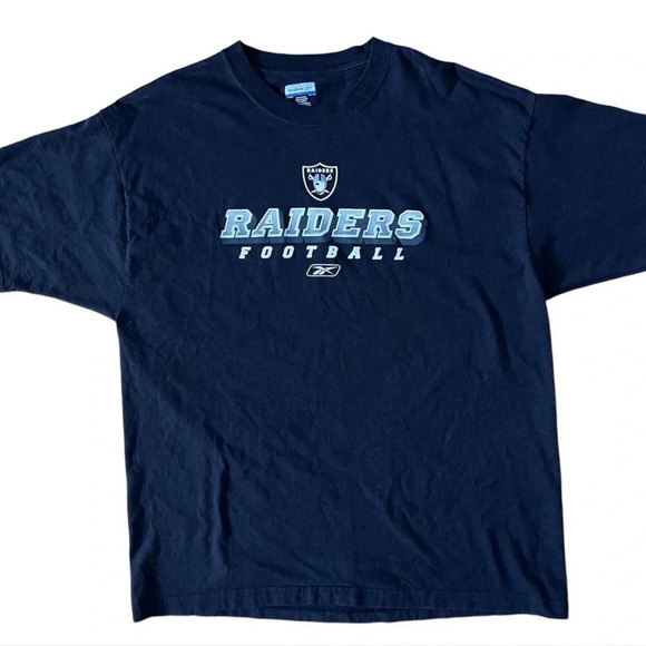 Reebok Other - NFL Raiders Football Reebok Black Tee Men’s‎ XL
